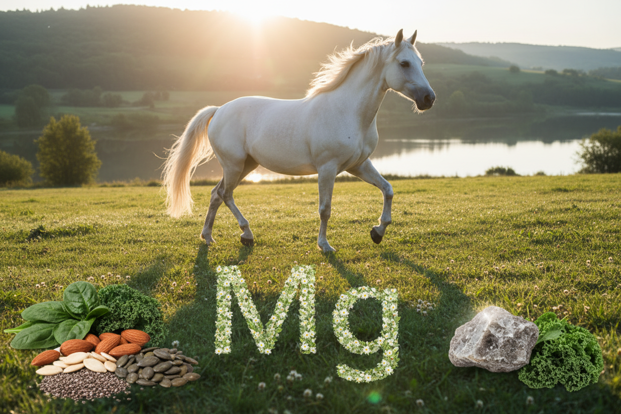 Magnesium til Heste: Afslør hemmeligheden bag ro og velvære